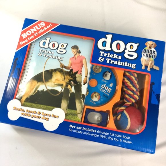 Dog Training DVD - Book - Toy & Clicker Heather Hammond’s  NWT - Picture 2 of 13